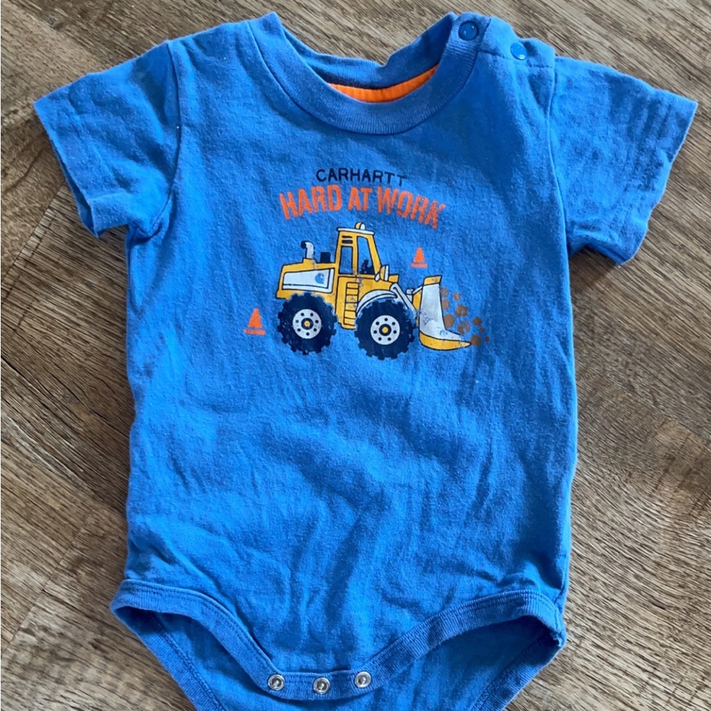 Infant boy Carhartt onesie